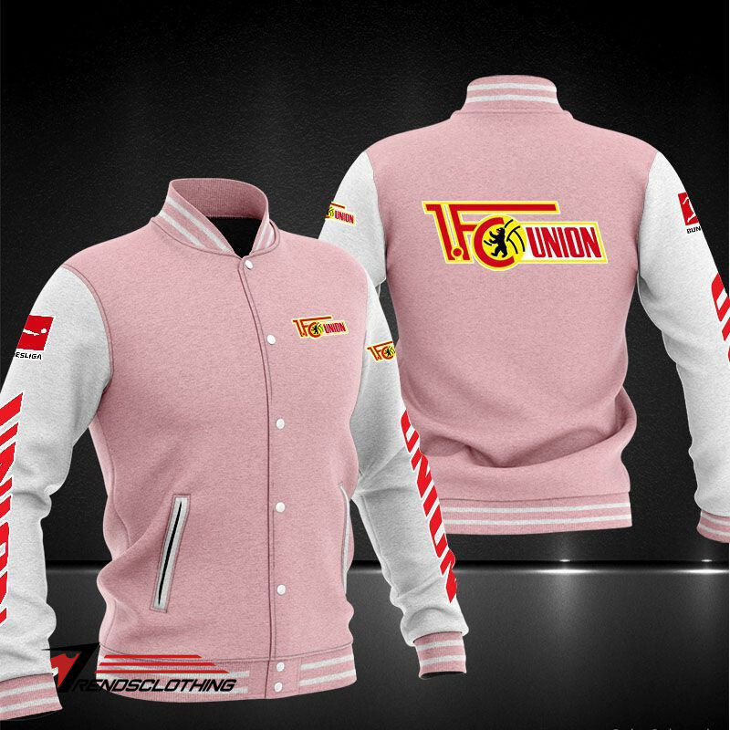 1. FC Union Berlin Varsity Baseball Jacket for Men & Women | Soccer Team Fan Gift