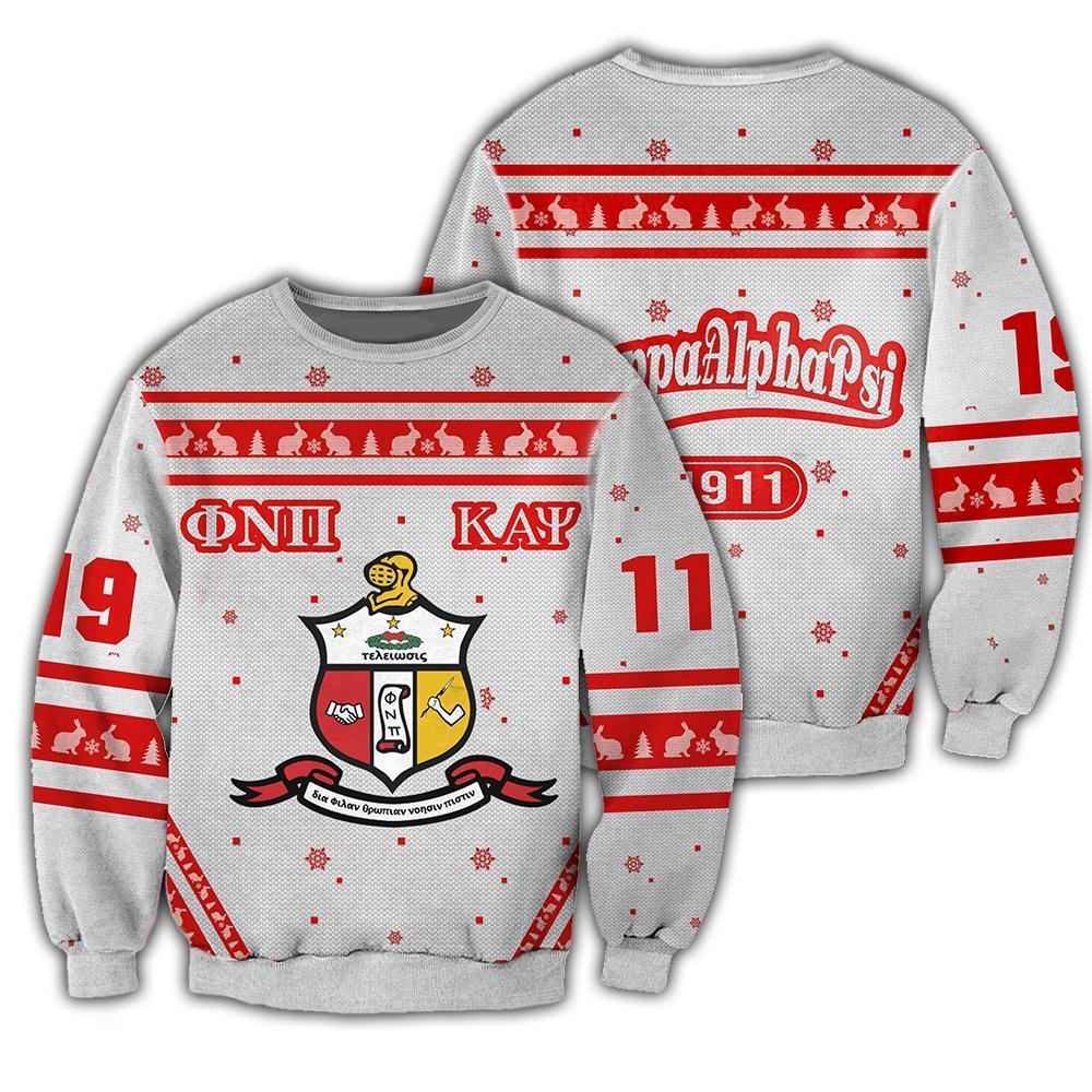 3D All Over Kappa Alpha Psi Ugly Sweater