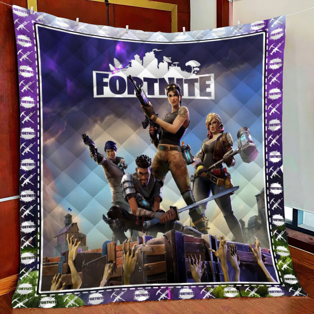 3D Fortnite Game Fleece Blanket Quilt Blanket