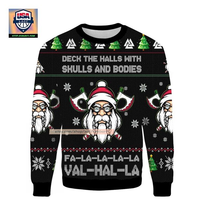 3D Godzilla Christmas Believe Ugly Sweater