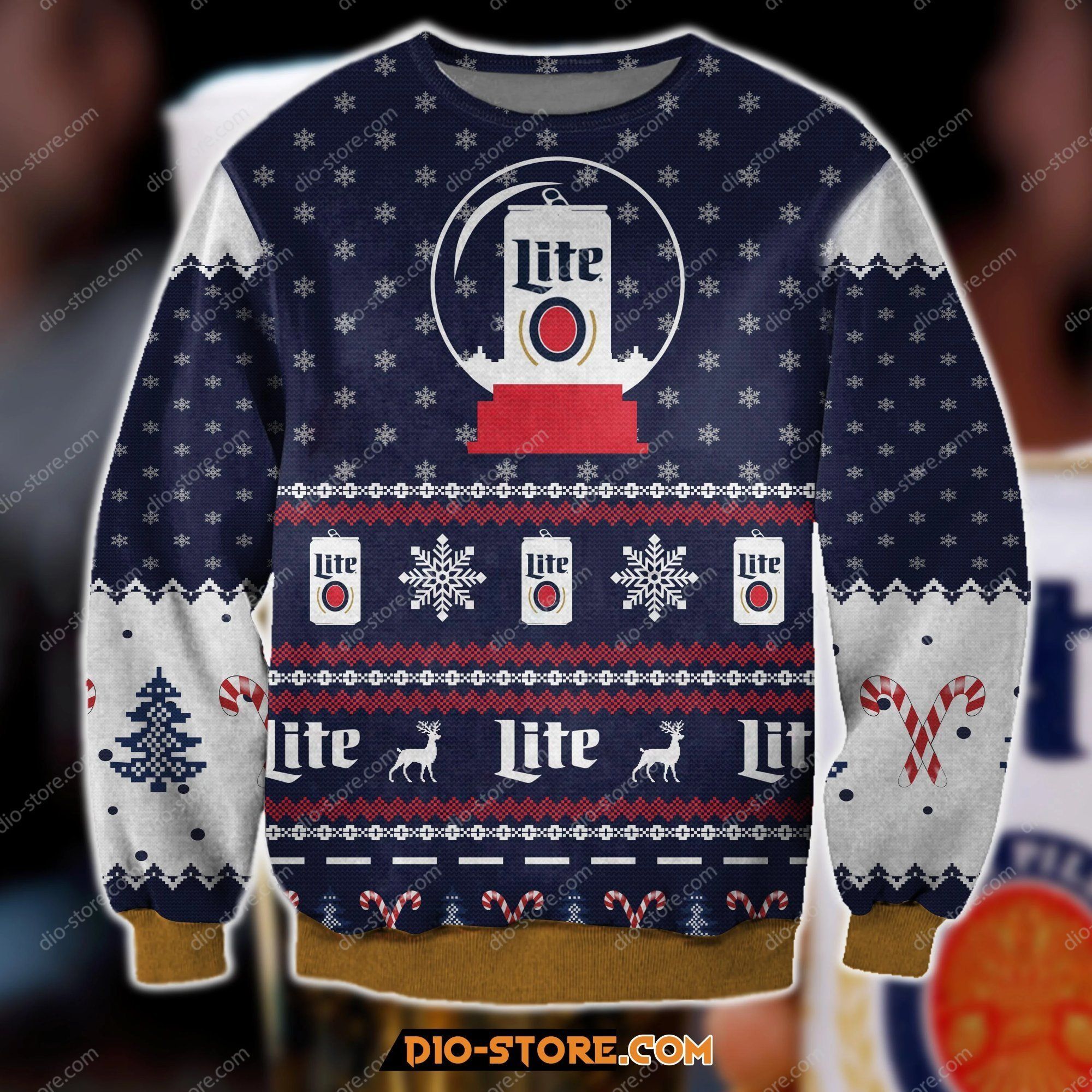 3D Print Knitting Pattern Miller Lite Ugly Christmas Sweater