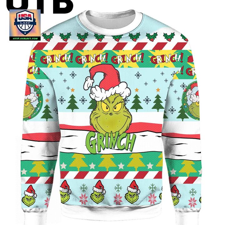 3D Shirt Gift Grinch Christmas Ugly Xmas Sweater