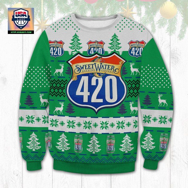 420 Extra Pale Ale Ugly Christmas Sweater