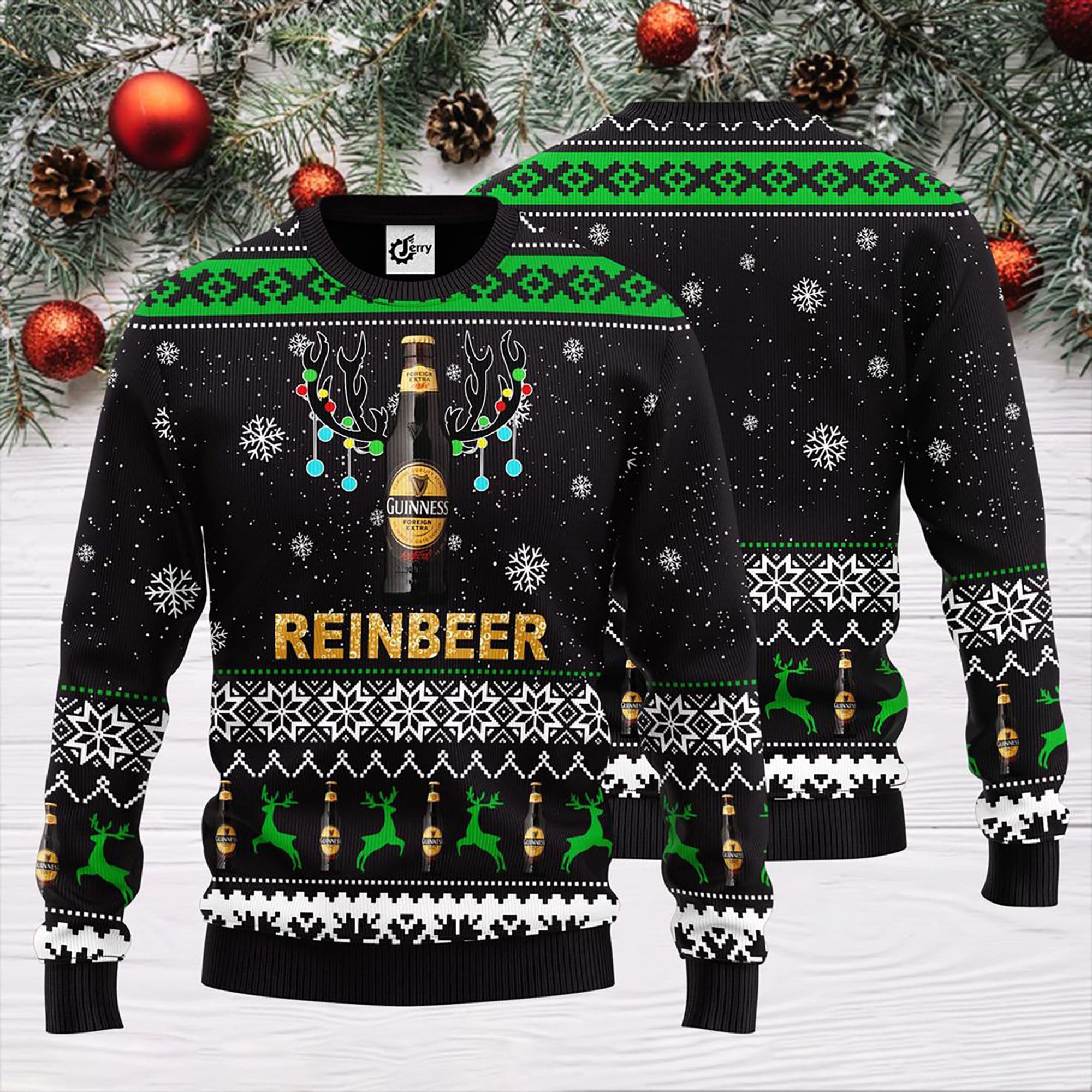 60 Guinness Ugly Christmas Sweater