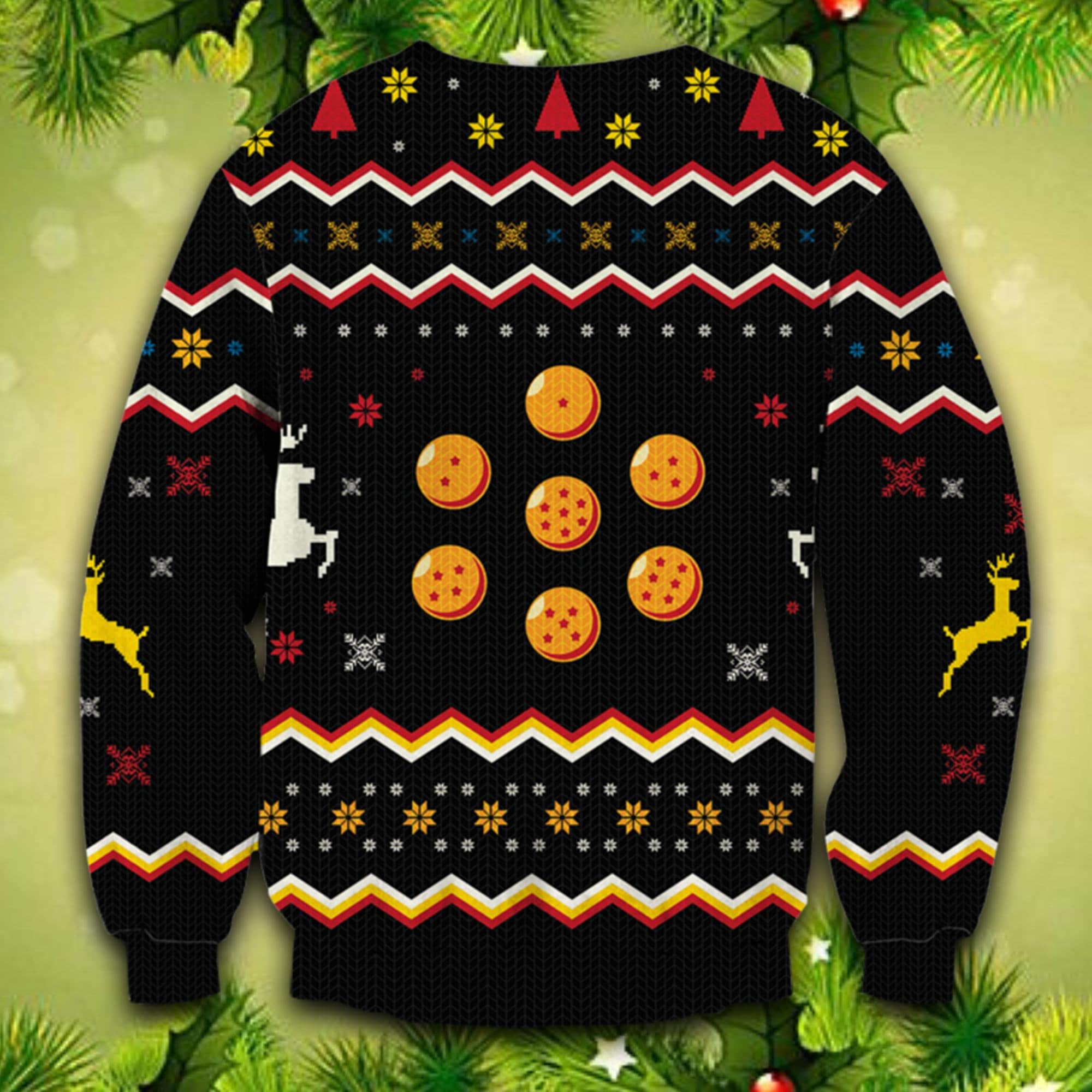 7 Dragon Balls Ugly Christmas Sweater