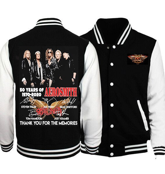 Aerosmith Fashion Baseball Jacket for Men & Women | Music Band Fan Gift