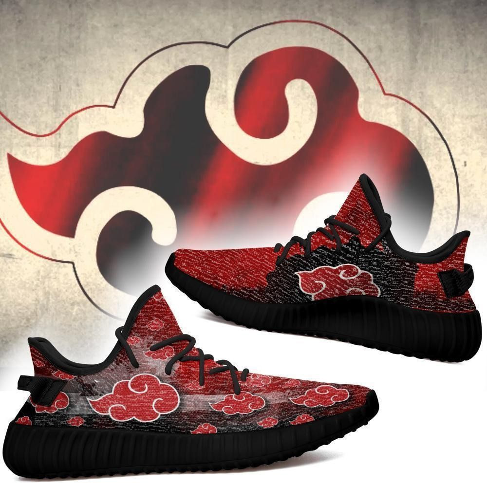 Akatsuki Cloud Black Naruto Anime Gift Idea Shoes Sneakers