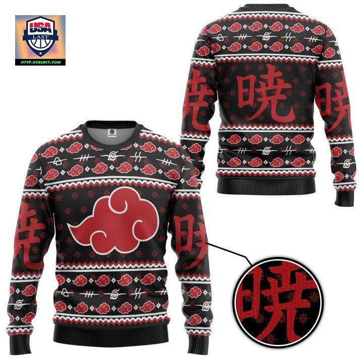 Akatsuki Naruto Christmas Sweater