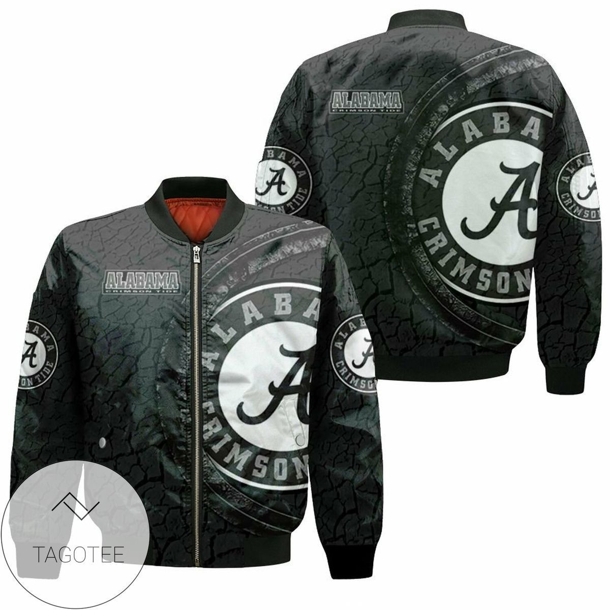 Alabama Crimson Tide Bomber Jacket | NCAA College Team Jacket for Men & Women | Sports Fan Gift