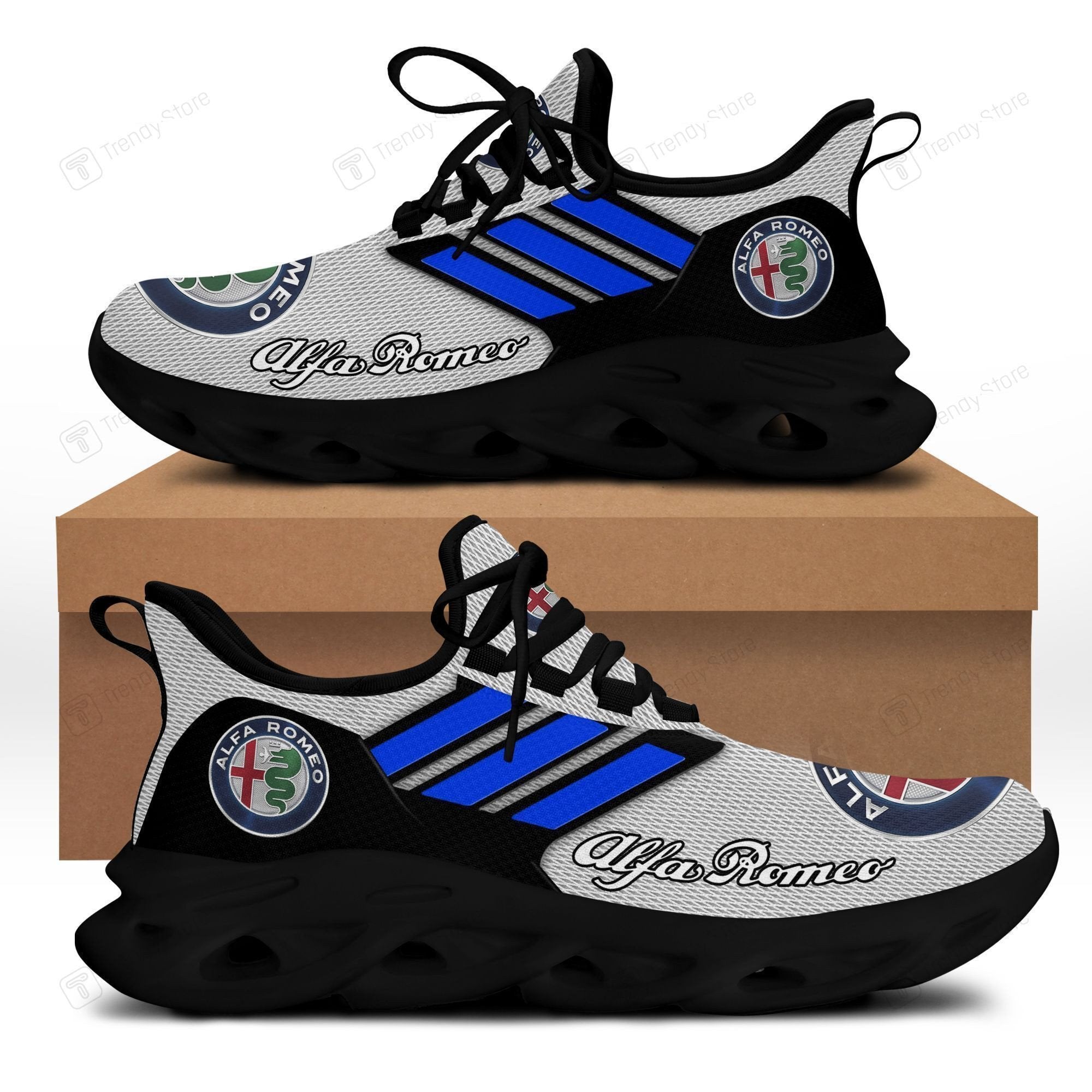Alfa Romeo Max Soul Shoes Sneakers for Men And Women – Car Shoes, Racing Sneakers