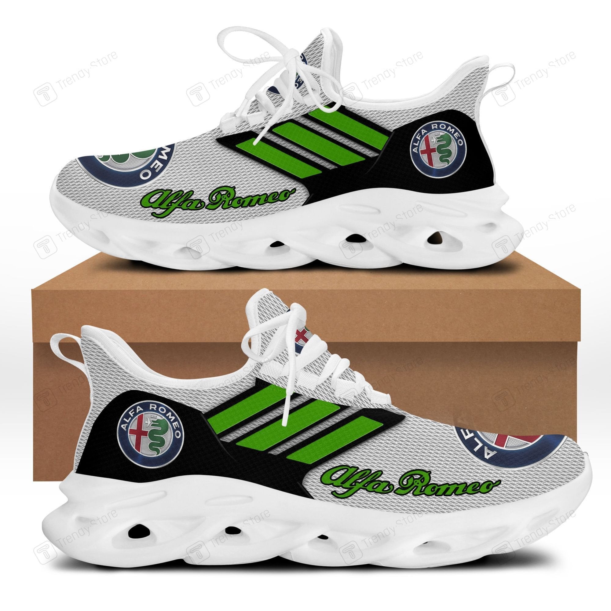 Alfa Romeo Max Soul Shoes Sneakers for Men And Women – Car Shoes, Racing Sneakers - Image 3
