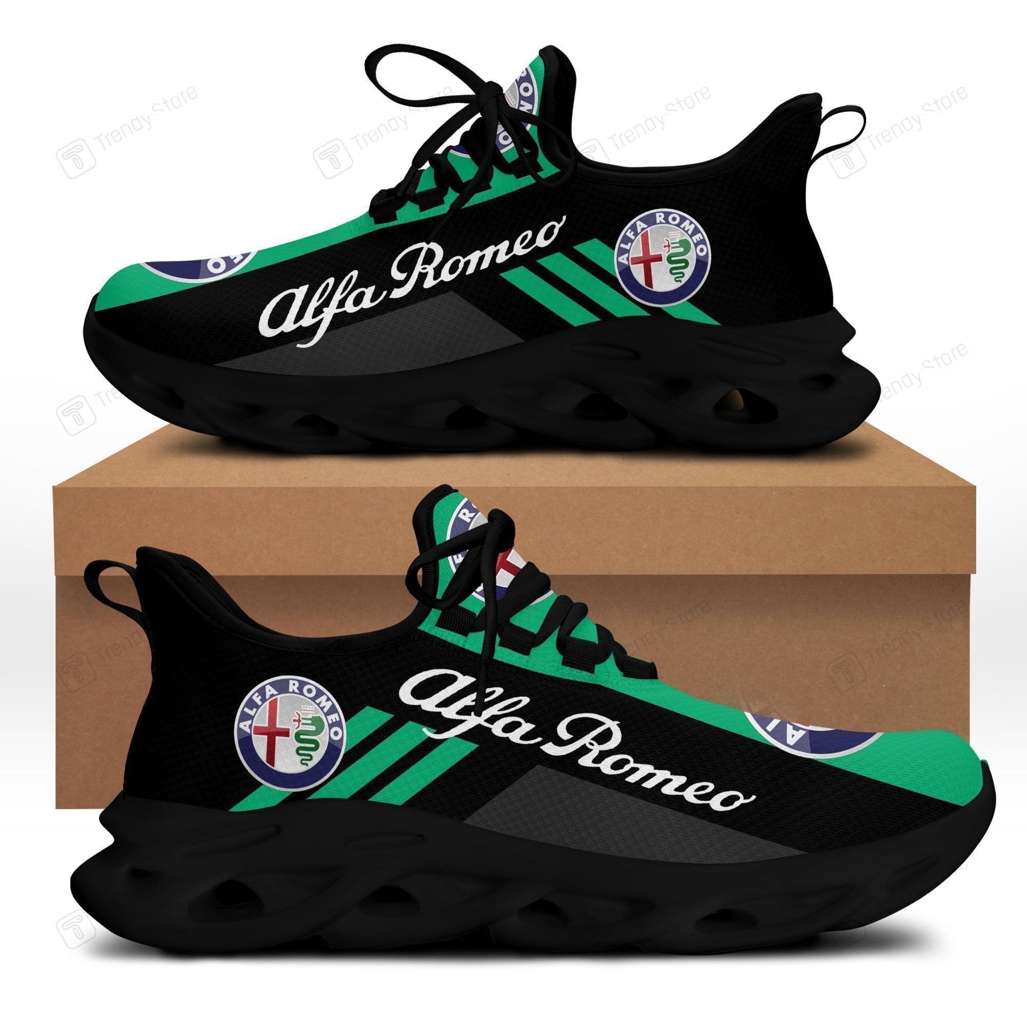 Alfa Romeo Max Soul Shoes Sneakers for Men And Women – Car Shoes, Racing Sneakers