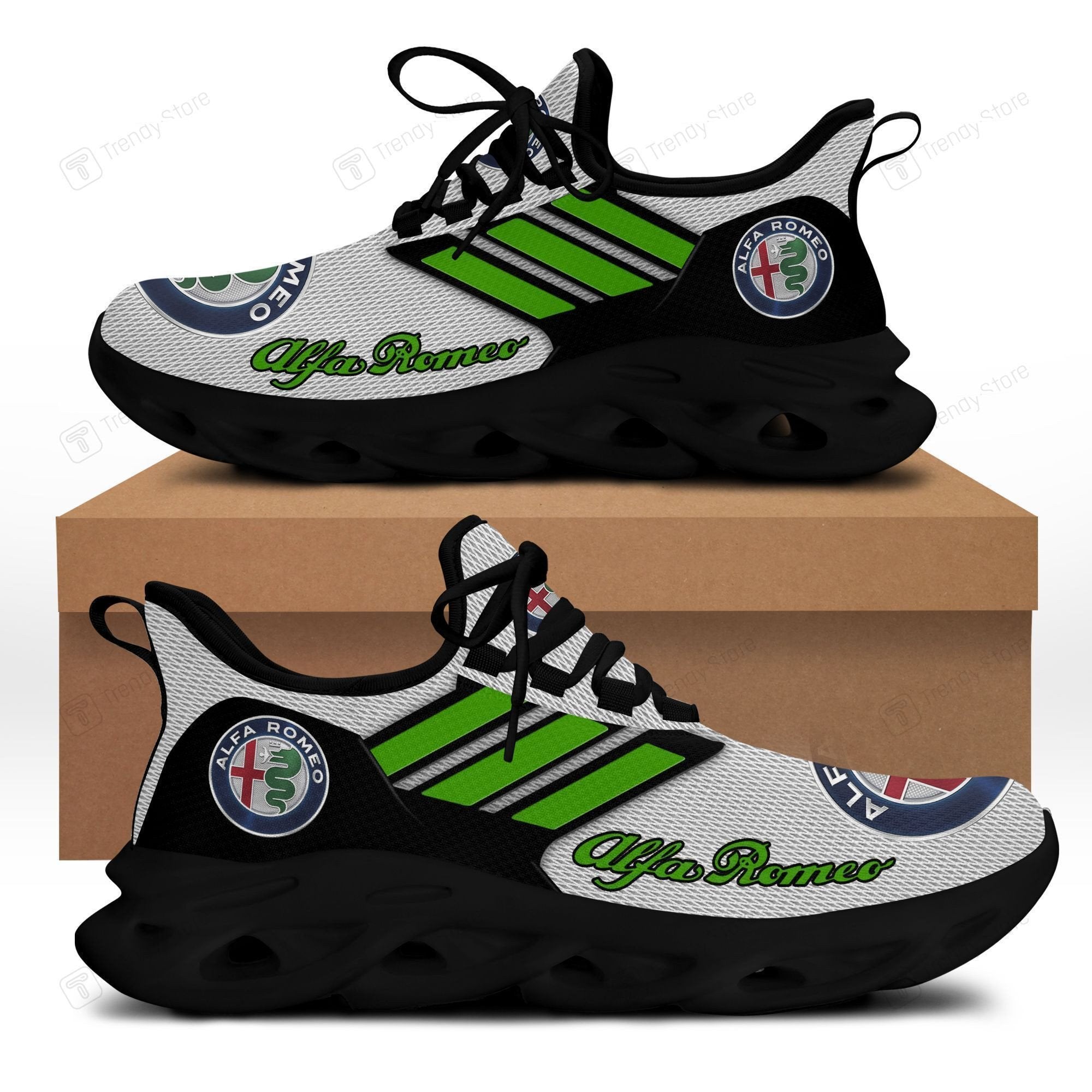 Alfa Romeo Max Soul Shoes Sneakers for Men And Women – Car Shoes, Racing Sneakers
