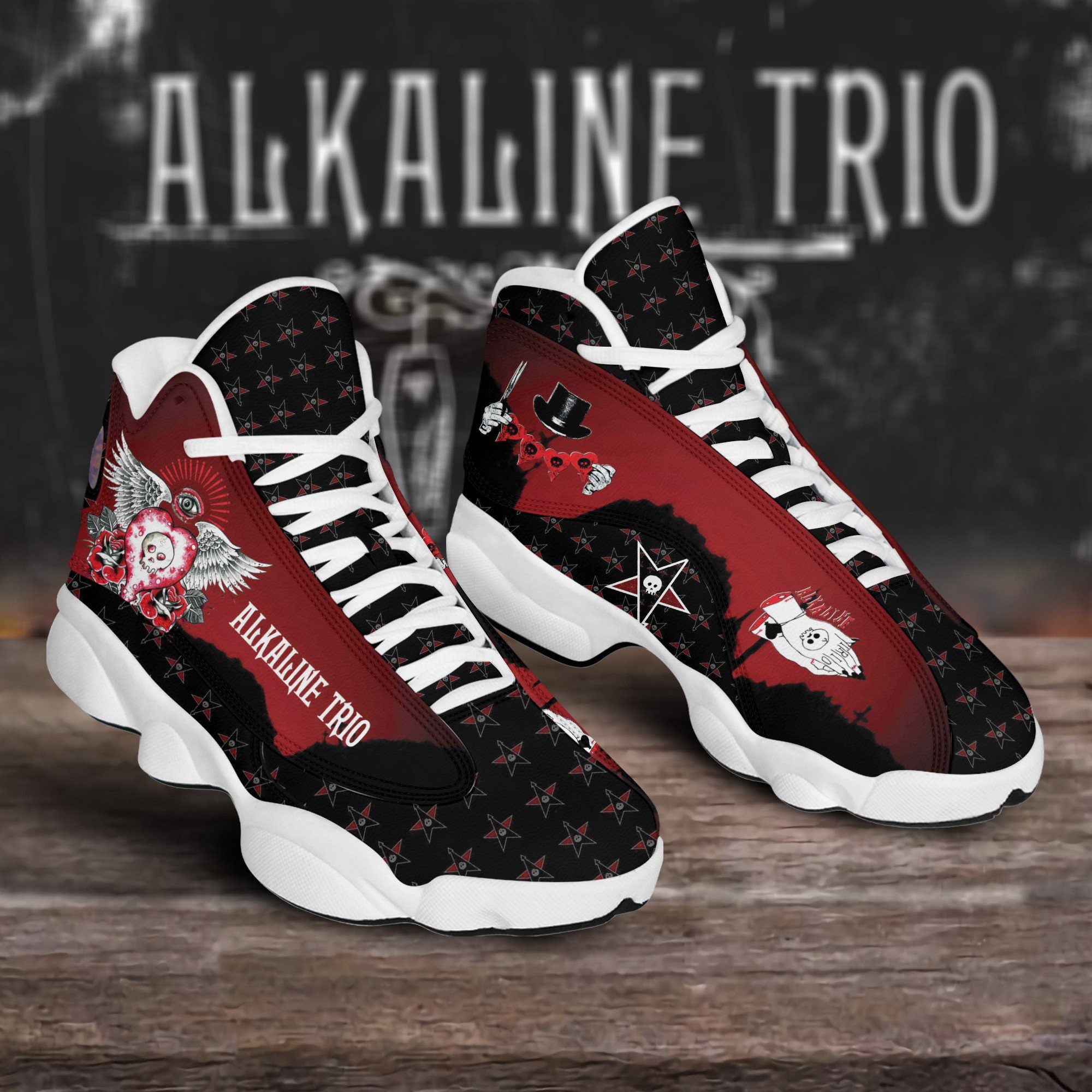 Alkaline Trio JD13 Sneakers Shoes for Men & Women | Stylish Streetwear Shoes