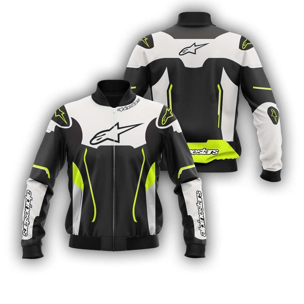 Alpinestars Motogp Racing Bomber Jacket | Motorsport Racing Jacket for Men & Women | Racing Fan Gift