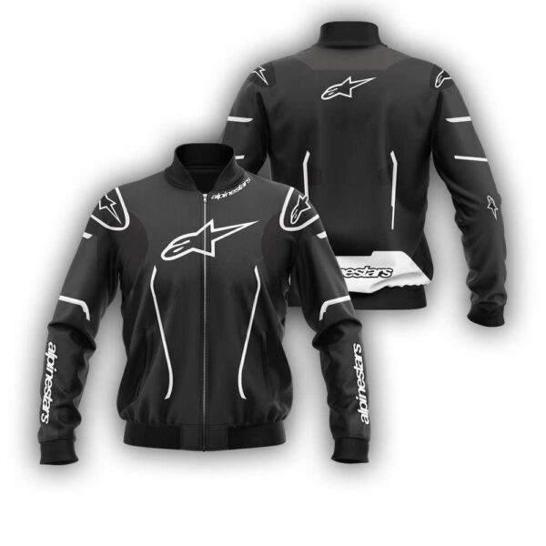 Alpinestars Motogp Racing Bomber Jacket | Motorsport Racing Jacket for Men & Women | Racing Fan Gift