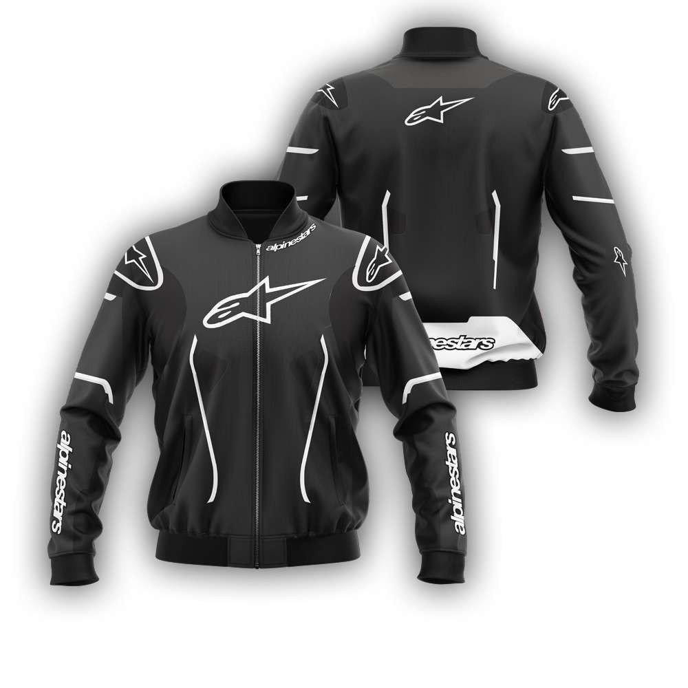 Alpinestars Motogp Racing Bomber Jacket | Motorsport Racing Jacket for Men & Women | Racing Fan Gift