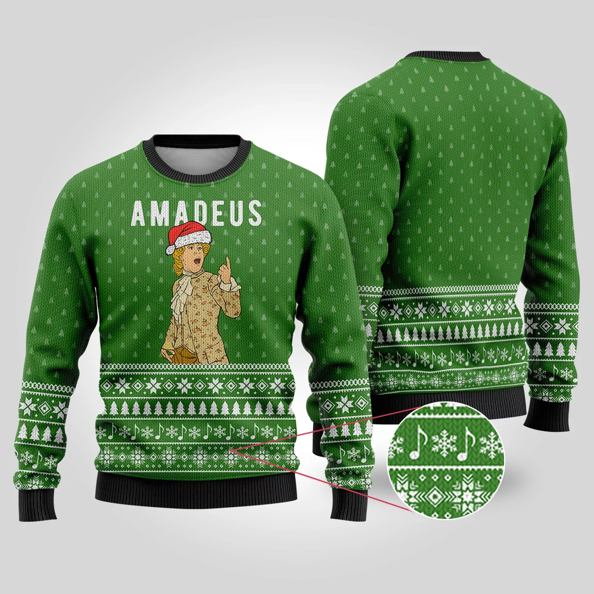 Amadeus Ugly Christmas Sweater