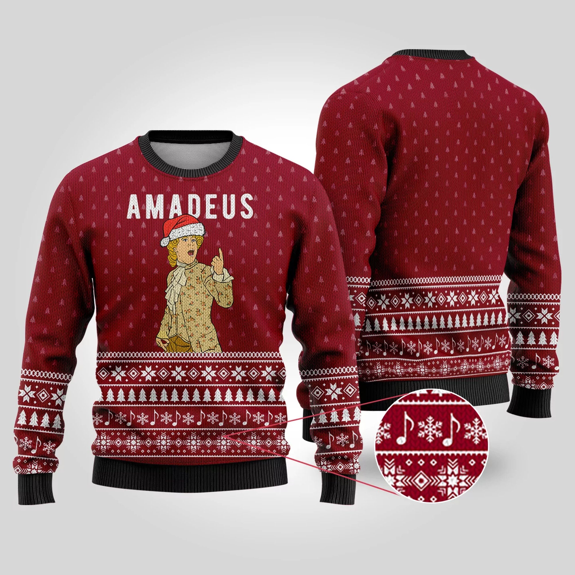 Amadeus Ugly Christmas Sweater