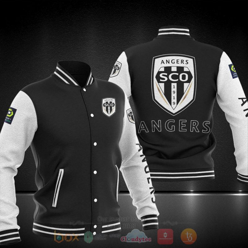 Angers SCO Varsity Baseball Jacket for Men & Women | Soccer Team Fan Gift