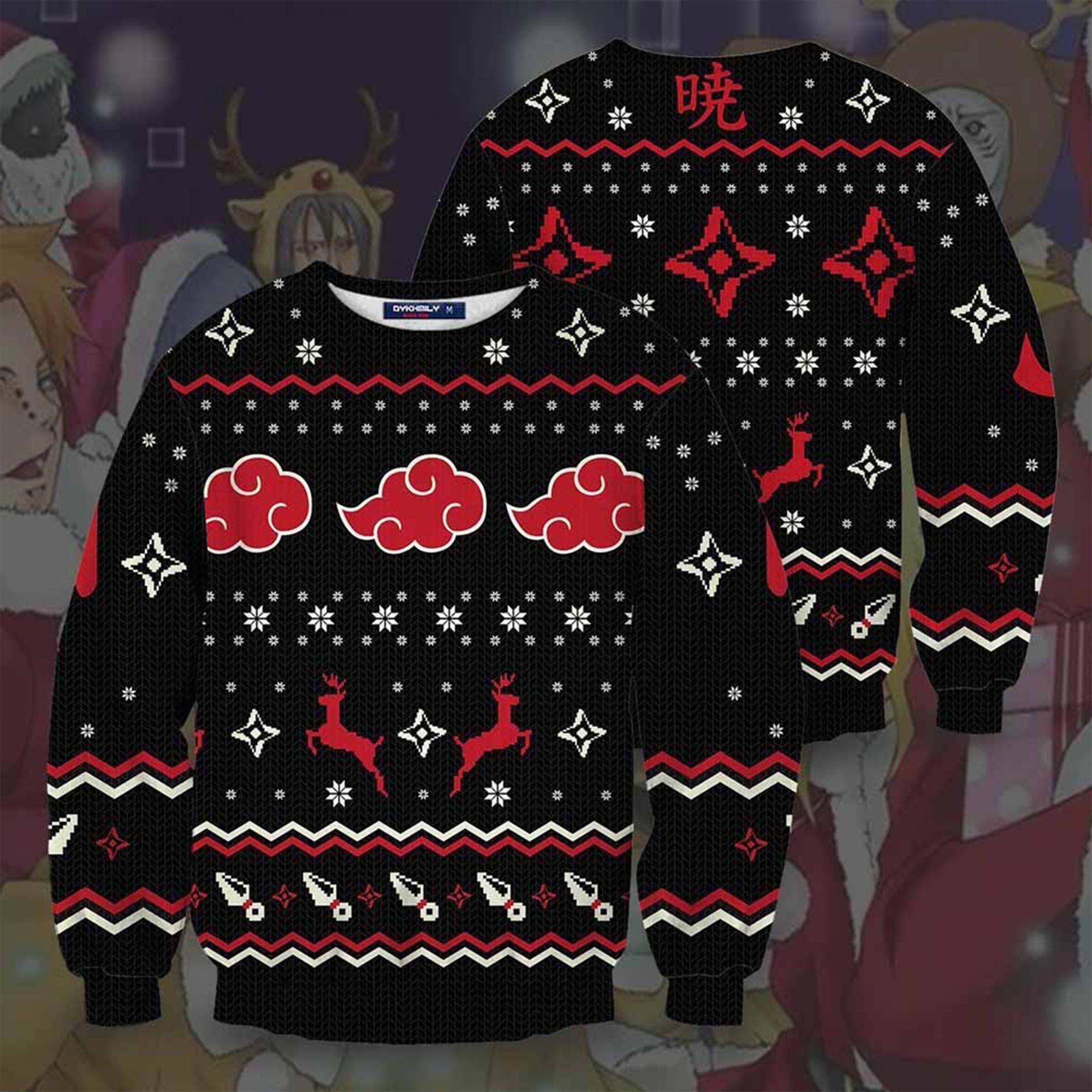 Anime Naruto Ugly Christmas Sweater