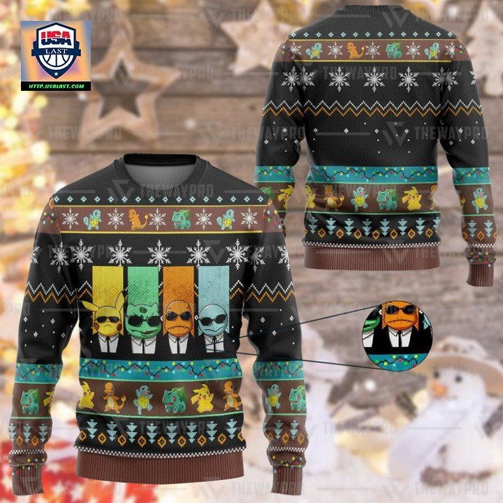Anime Pokemon Reservoir Mons Christmas Sweater