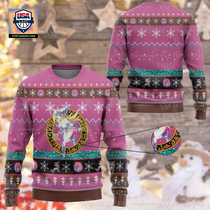 Anime Yu Gi Oh Dark Magician Girl Christmas Sweater