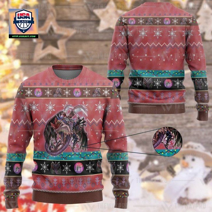 Anime Yu Gi Oh Destiny Hero Plasma Christmas Sweater
