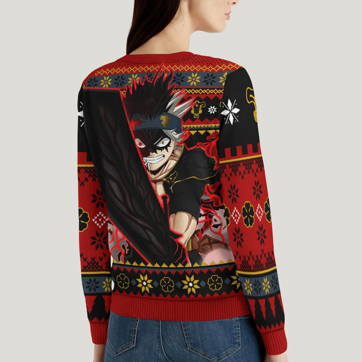 Anti Magic Demon Ugly Christmas Sweater - Image 6