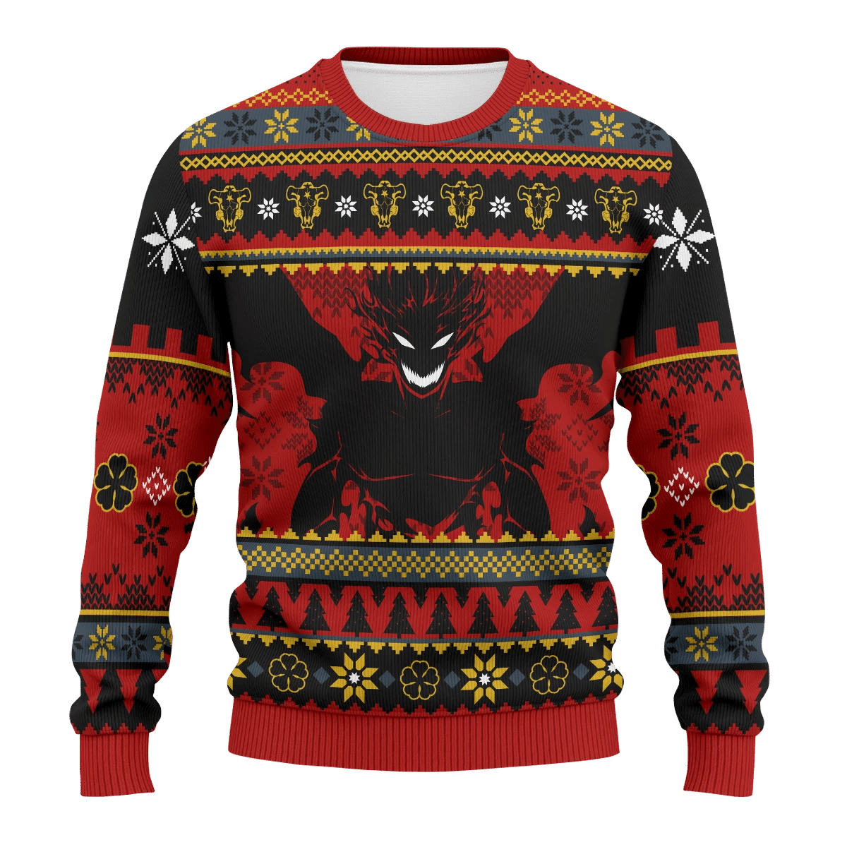 Anti Magic Demon Ugly Christmas Sweater - Image 3