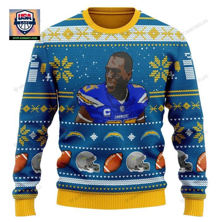 Antonio Gates 85 Los Angeles Chargers Nfl Christmas Sweater