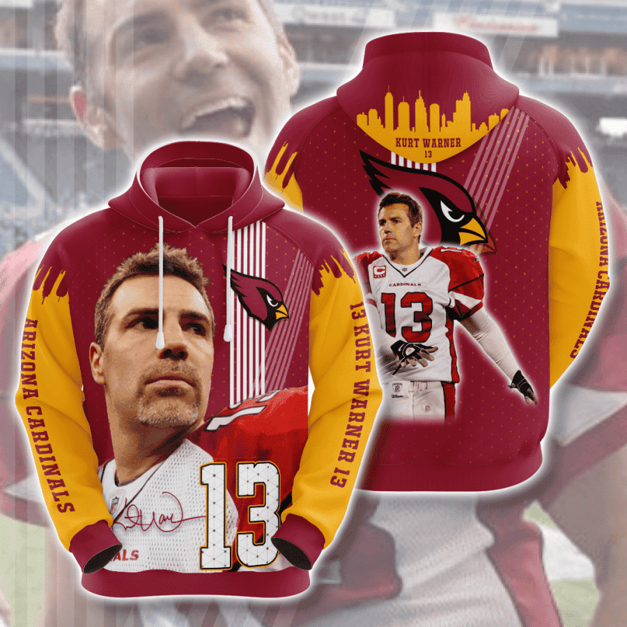 Arizona Cardinals 3D All Over Print Hoodie & Zip Hoodie