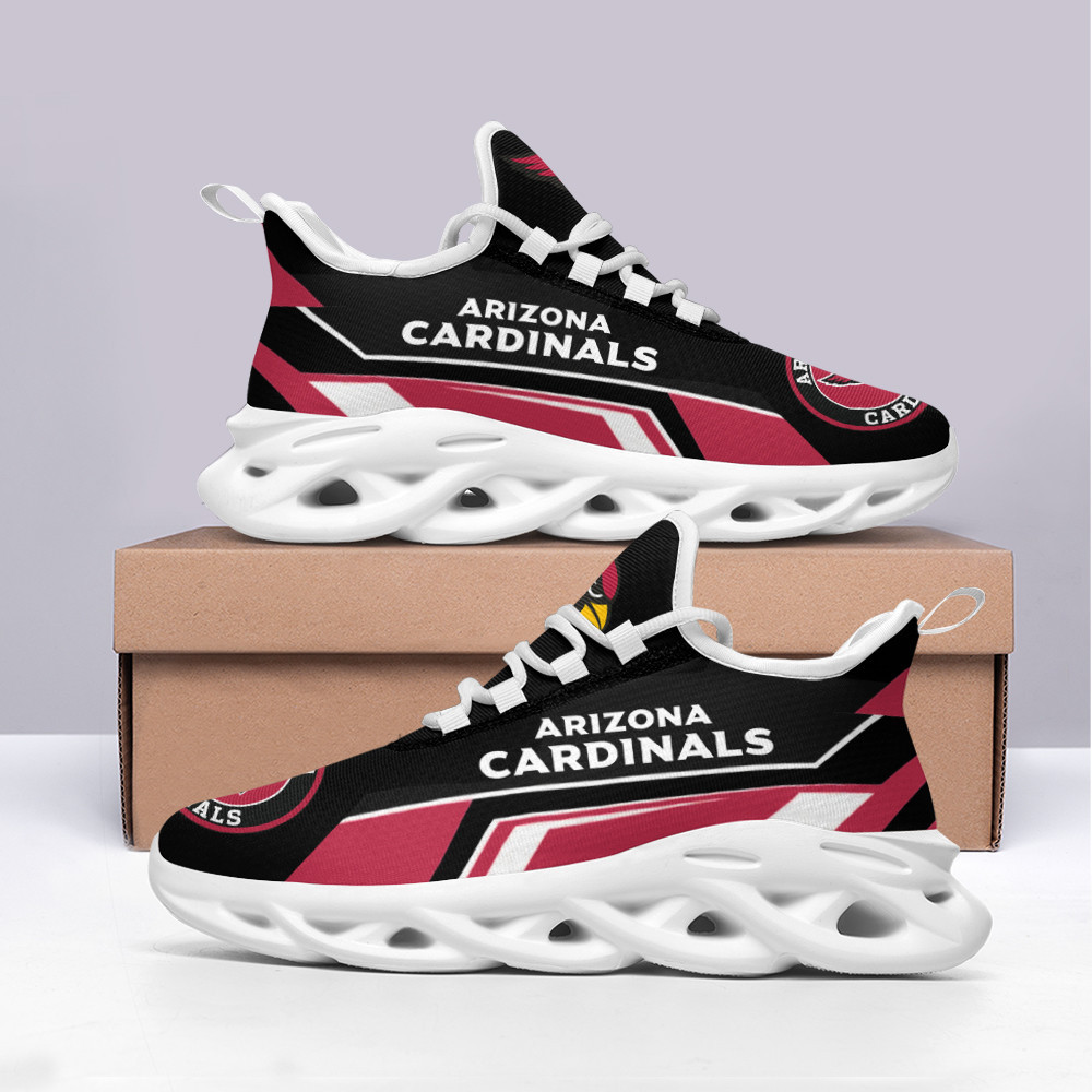 Arizona Cardinals Max Soul Shoes Sneakers for Men And Women – NFL Football Fan Shoes, Team Sneakers