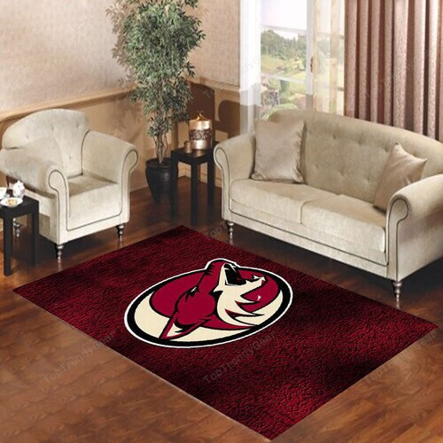 Arizona Coyotes 3 Rectangle Area Rug – Full Print Carpet For Living Room & Bedroom Home Decor