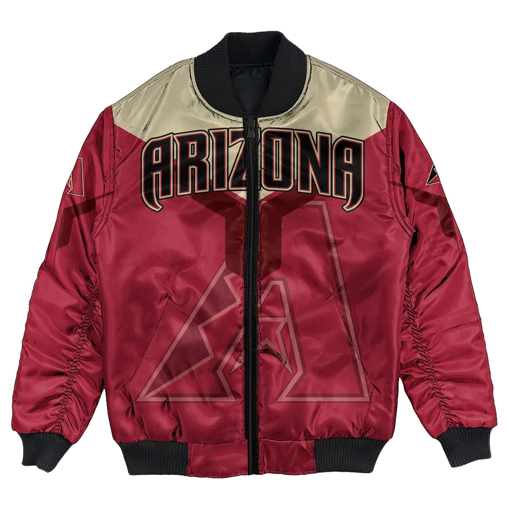 Arizona Diamondbacks Drinking Style Bomber Jacket | MLB Team Jacket for Men & Women | Baseball Fan Gift
