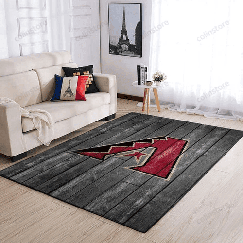 Arizona Diamondbacks Living Room Area 3D Rectangle Area Rug – Full Print Carpet For Living Room & Bedroom Home Decor