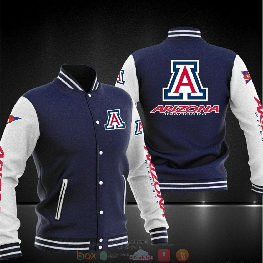 Arizona Wildcats Varsity Baseball Jacket for Men & Women | NCAA Team Fan Gift