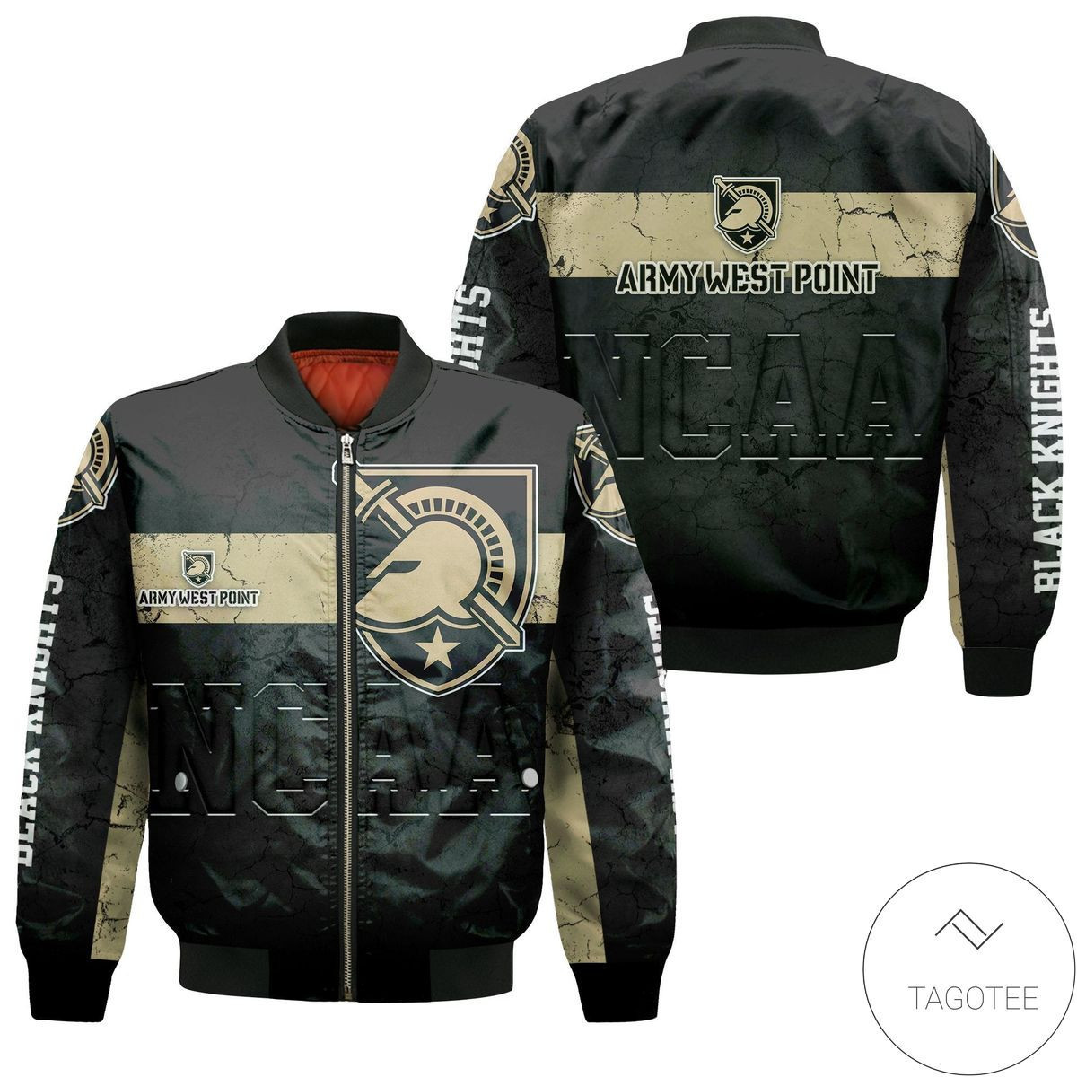 Army Black Knights Champion Legendary Bomber Jacket | NCAA College Team Jacket for Men & Women | Sports Fan Gift