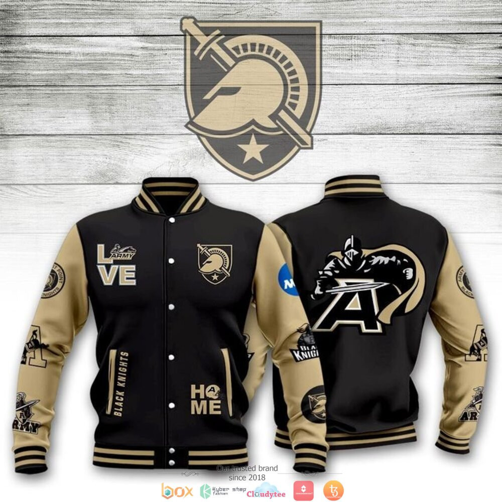 Army Black Knights Varsity Baseball Jacket for Men & Women | NCAA Team Fan Gift