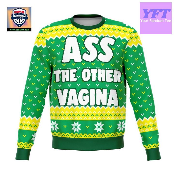 Ass Other Vag Meme Design 3d Ugly Christmas Sweater