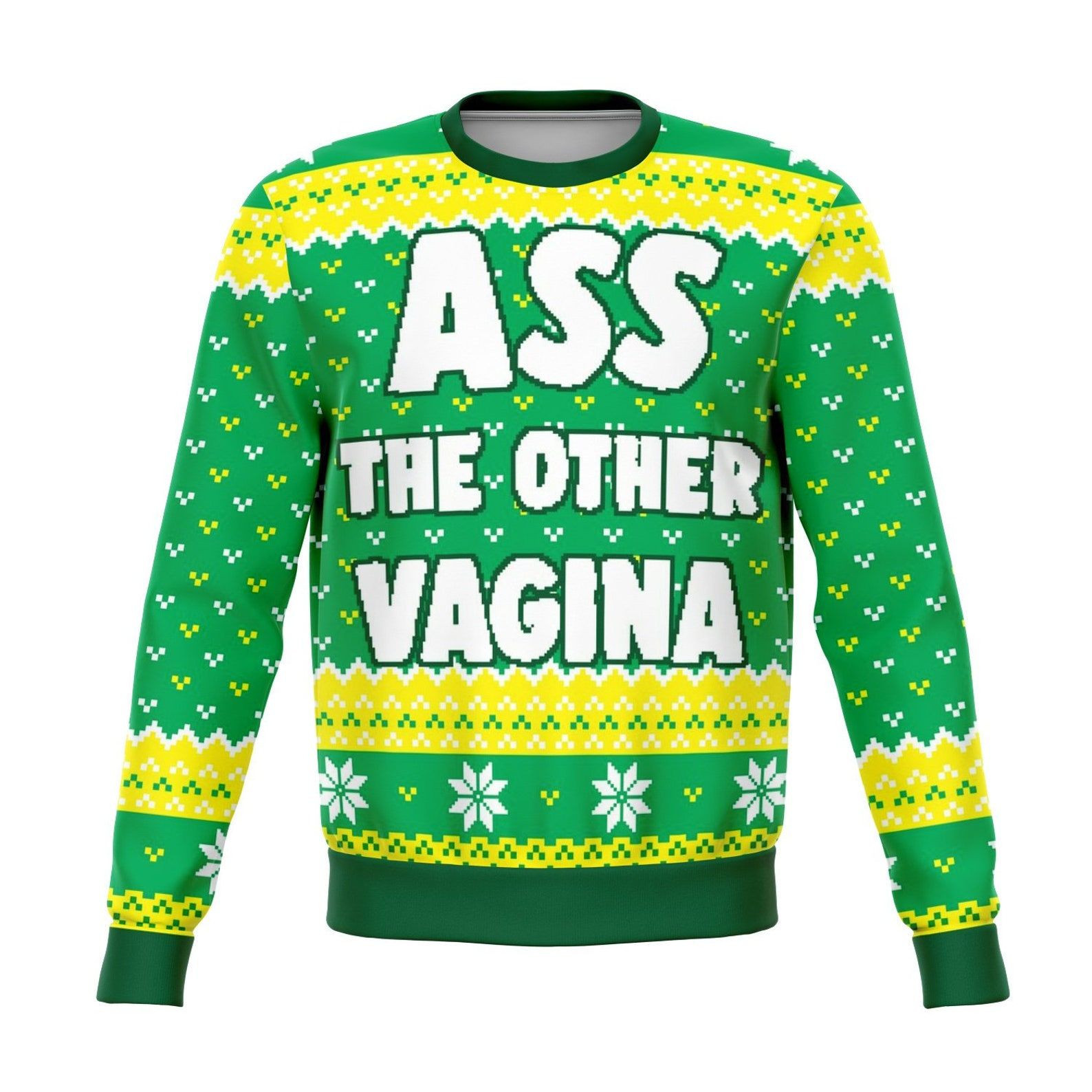 Ass Other Vag Ugly Christmas Sweater, Perfect Holiday Gift