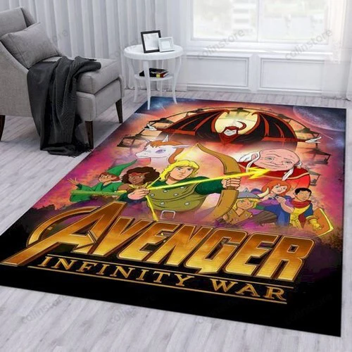 Atlanta Braves Living Room Area 3D Rectangle Area Rug – Full Print Carpet For Living Room & Bedroom Home Decor