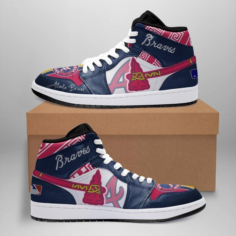 Atlanta Braves Shoes Sport Air Jd Sneakers