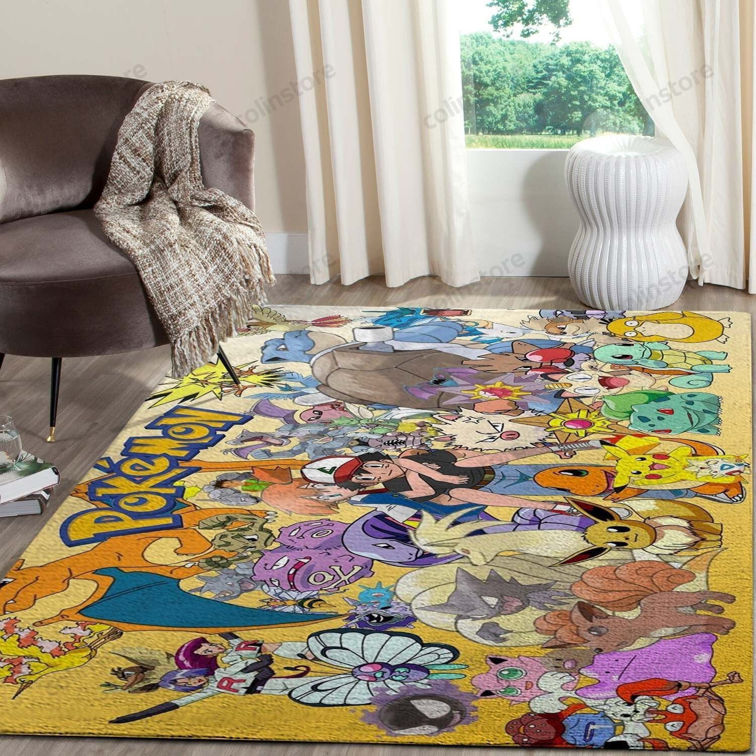 Atlanta Falcons 3D Rectangle Area Rug – Full Print Carpet For Living Room & Bedroom Home Decor