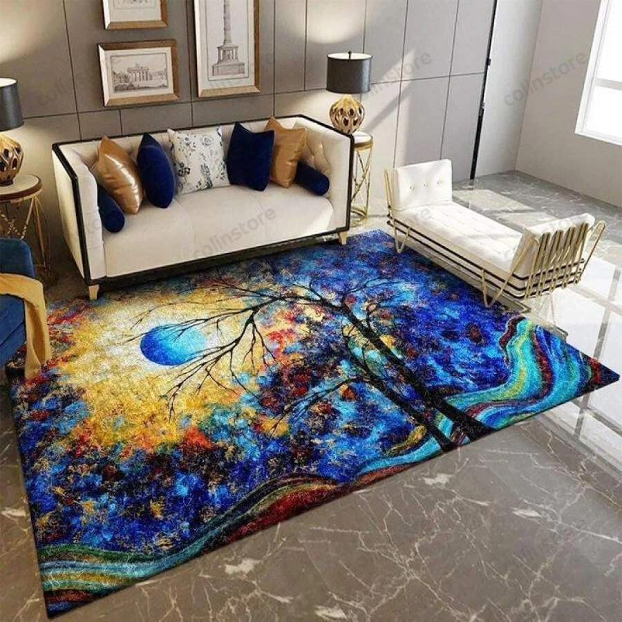 Atlanta Falcons 3D Rectangle Area Rug – Full Print Carpet For Living Room & Bedroom Home Decor