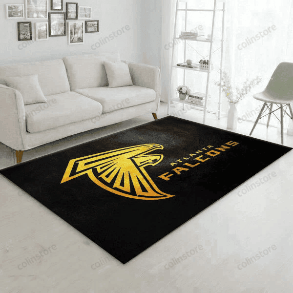 Atlanta Falcons Gifts 3D Rectangle Area Rug – Full Print Carpet For Living Room & Bedroom Home Decor