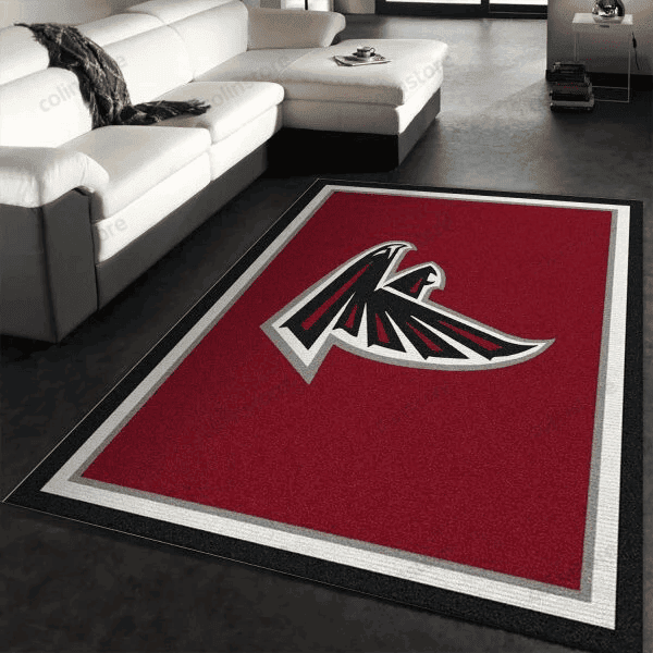Atlanta Falcons Imperial Spirit 3D Rectangle Area Rug – Full Print Carpet For Living Room & Bedroom Home Decor