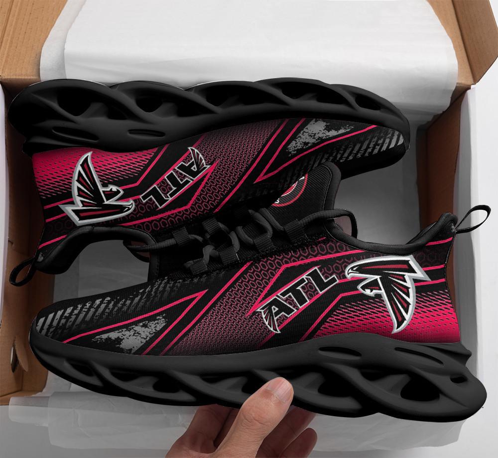 Atlanta Falcons Max Soul Shoes Sneakers for Men And Women – NFL Football Fan Shoes, Team Sneakers - Image 4