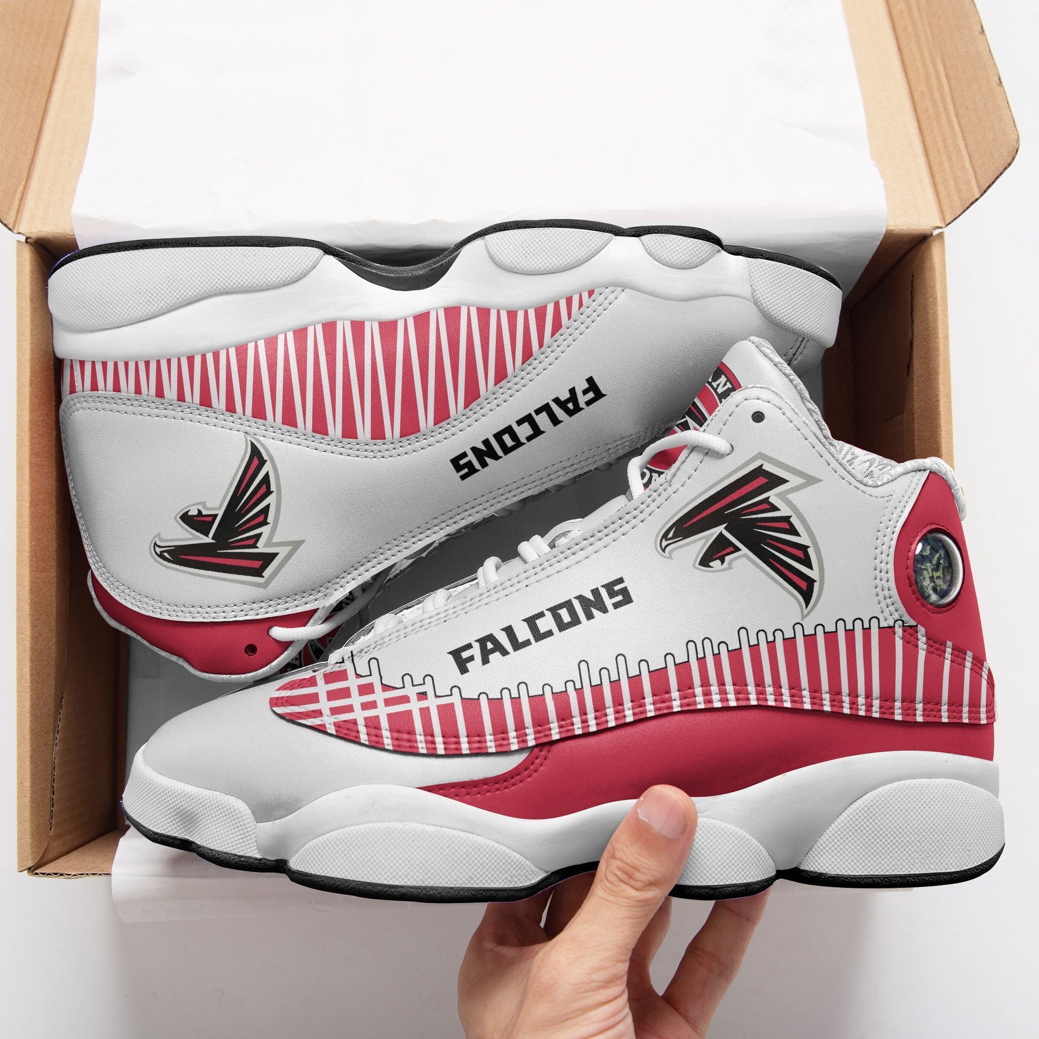 Atlanta Falcons NFL JD13 Sneakers Shoes for Men & Women | Custom Fan Gift