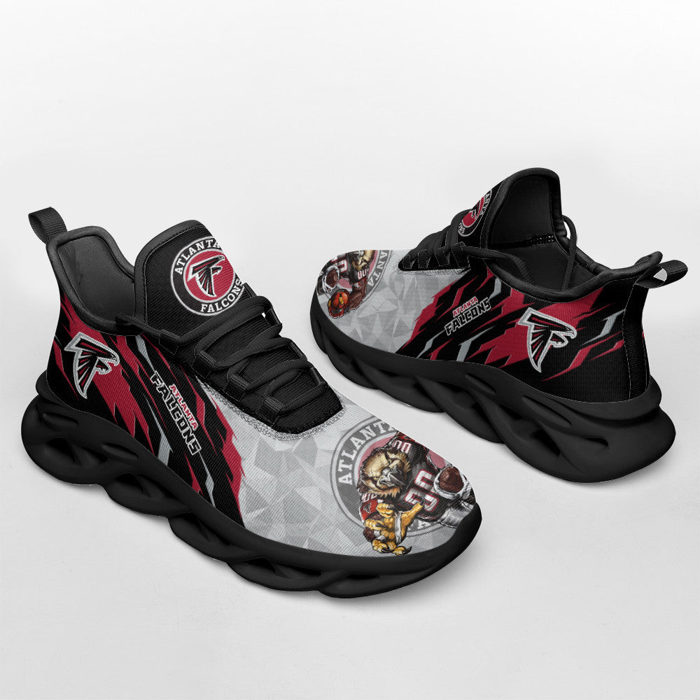 Atlanta Falcons NFL Max Soul Shoes Sneakers for Men And Women – NFL Football Fan Shoes, Team Sneakers - Image 4